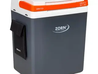 ZORN 30L elektrisk køleboks 12/230V og USB tilslutning