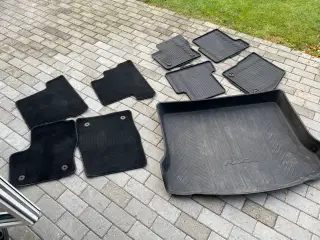 Gummi og filt måtter til ford kuga  