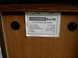 Grundig højtalere