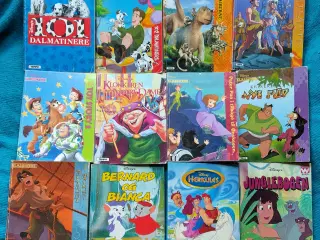 17 stk. Disney Klassikere Bøger