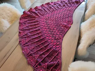 Sjal, homemade. Dropsdesign.