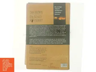 Da Vinci Mysteriet af Dan Brown (Bog)