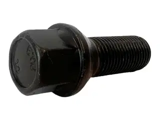 Hjulbolt, sort, 14x1.5x30 60G K17
