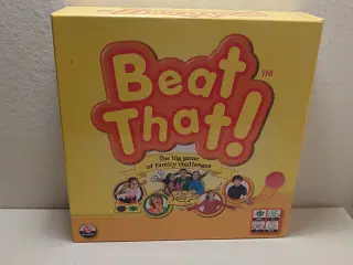 "Beat That"Brætspil, som udfordrer hoved og krop