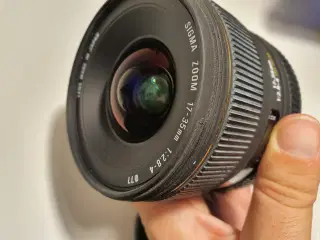 Sigma 17-35mm til Canon