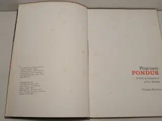 Ivar Myrhøj: Pingvinen Pondus. 1.udgave år 1966