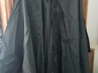 Regnponcho, sort, one size 