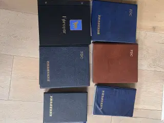 Stor frimærkesamling fra Færøerne