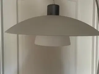 Loftslampe af glas