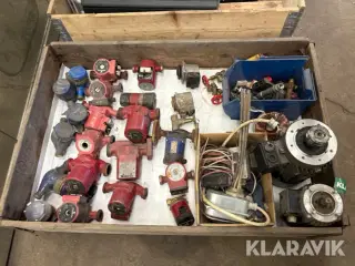 VVS komponenter blandet lot