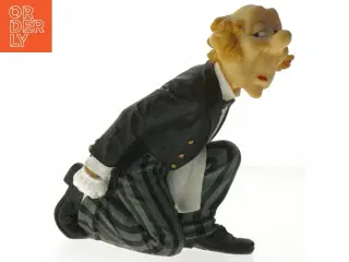 Figur af en mand i smoking (str. 18 cm)