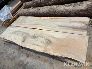 Amerikansk tulipan træ planke 2 styk