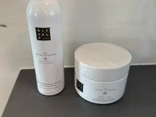 Rituals sæt med body creme og shower mousse