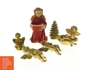 Julepynt figurer som Juleengle (str. 15 cm)
