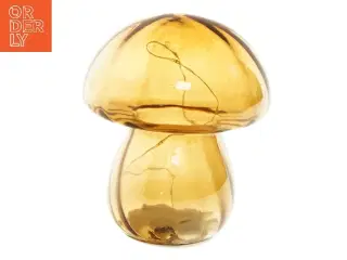Svampe bærbar bordlampe til batteri (varmhvid)  (str. 15,5 cm)