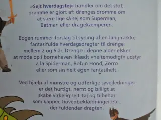 sejt hverdagstøj til små helte, riddere og dragedr