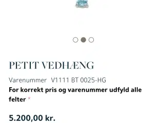 Halskæde sælges