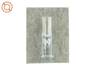 Lille glas vase (str. HØ: 17x5,5 cm)