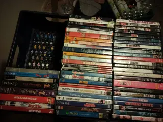 5 hele kasser med DVD 