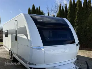 2026 - Hobby Maxia 660 WQM Lækker Hobby med fritstående dobbeltseng og front køkken fra Hinshøj Caravan