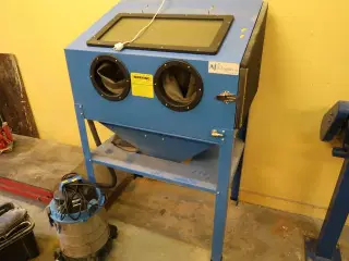 Sandblæsekabine med støvsuger WASCO HN4470