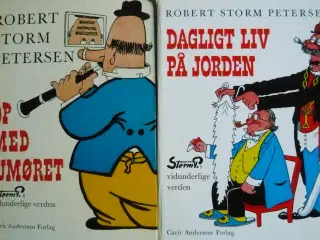 8 STK. ROBERT STORM PETERSEN BØGER