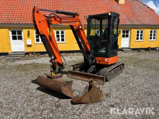 Gravemaskine Hitachi Zaxis 26U med Compact tilt