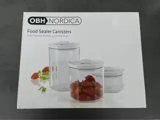 OBH Nordica food sealer canisters