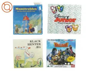 Børne cd&#39;er og dvd&#39;er fra Disney