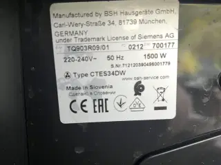 Siemens kaffemaskine TQ903R09/01