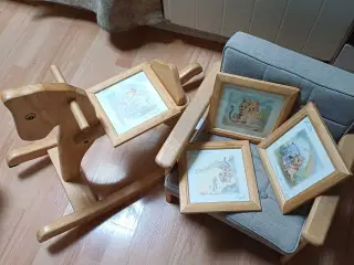 Peter plys billeder/ lænestol/ gyngehest