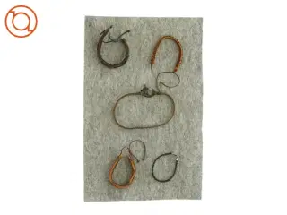 Blandede læderarmbånd (5 stk)