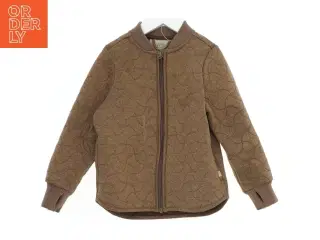 Brun quiltet jakke fra Wheat (str. 104)