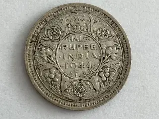 Half Rupee India 1944