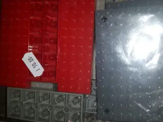 Lego 2 rækket og plader pr pose