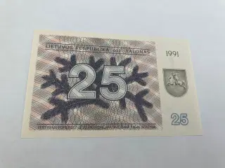 25 Talonas 1991 Lithuania