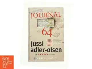 Journal 64 af Jussi Adler-Olsen