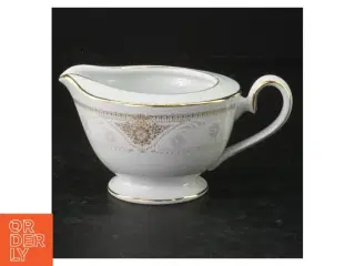 Porcelænskande med guldkant fra Noritake (str. Ø. 10 cm. h. 6 cm)