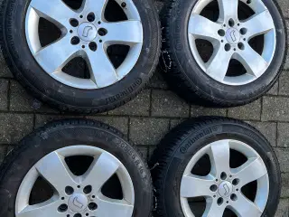 Vinterhjul på Rondell alu fælge 16” fra Audi A3