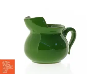 Grøn keramikkande (str. 16 x 12 cm)