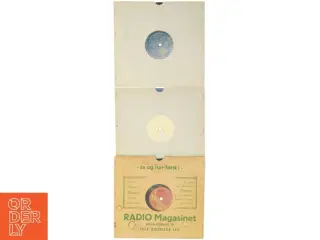 Gamle vinylplader (str. Ø 25 cm)