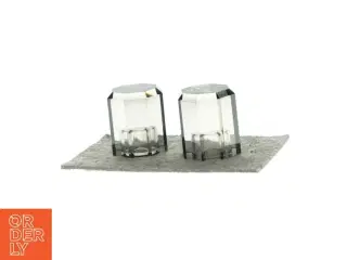 c’est bon krystal Lysestager 2 stk.  (str. 6 x 6cm)