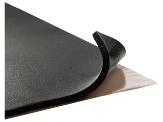 CTK Selvklæbende støjdæmpning 10 mm, sort