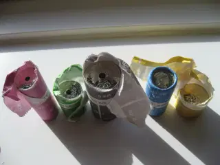 Nye/Unc 2023 mønter 1.2,5,10,20 kr alle fra rulle