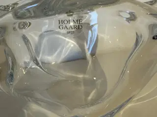 Stor Galaxy glasskål fra Holmegaard