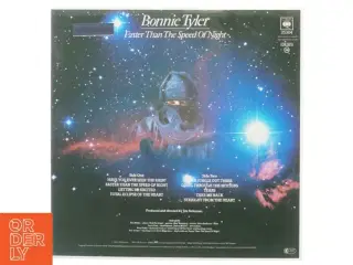 Bonnie Tyler, faster than the speed of night fra Cbs (str. 30 cm)