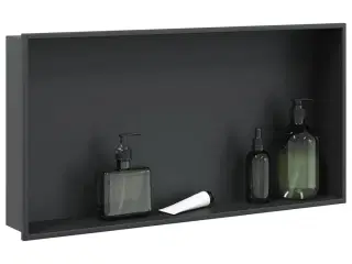 Brusehylde 62x32x9 cm rustfrit stil matsort