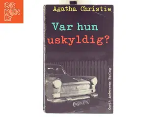 Var hun uskyldig? af Agatha Christie (Bog)