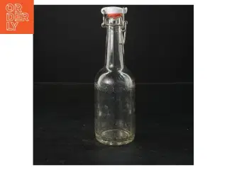 Glasflaske med patentlåg  (str. 21 cm)
