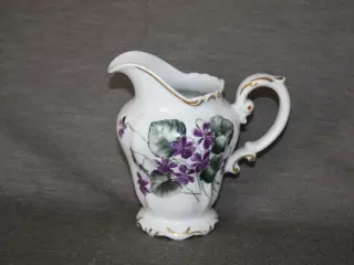 Heinrich porcelæn kande 15 cm håndmalet